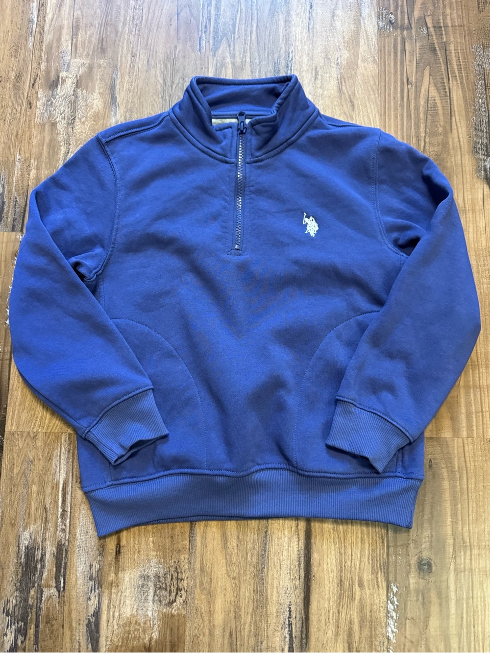 U.S. Polo Assn. Purple Half-Zip Pullover Sweatshirt